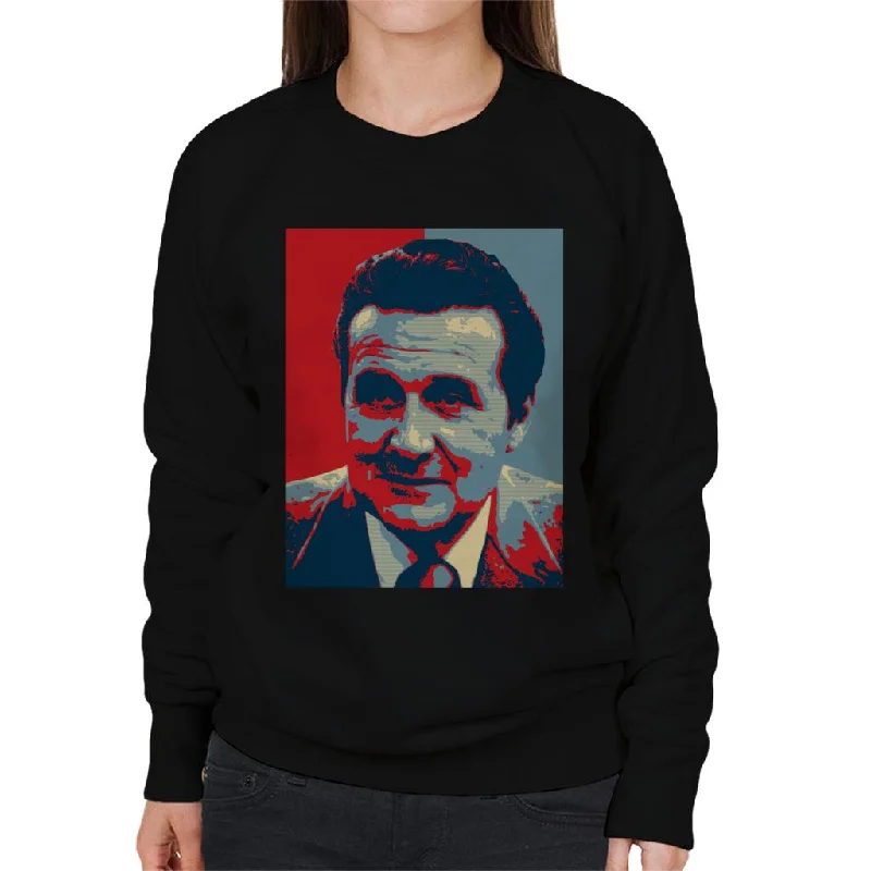 TV Times Patrick Macnee As Jon Steed In The New Avengers Women's Sweatshirt Chic Hoodie Sweatshirt
