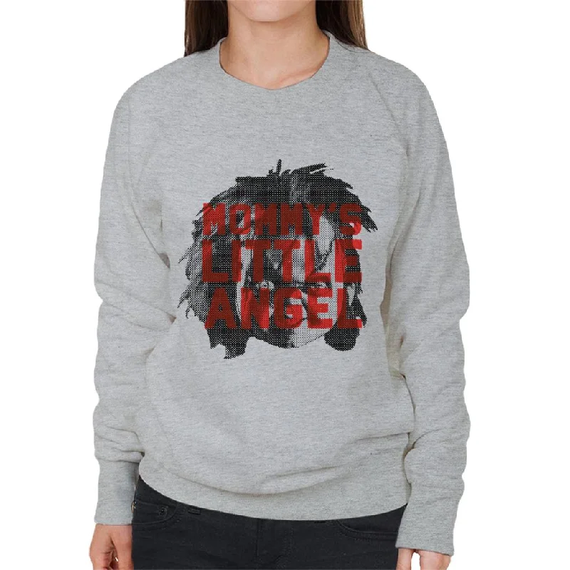 Chucky Mommys Little Angel Women's Sweatshirt Casual Hoodie Sweatshirt Look