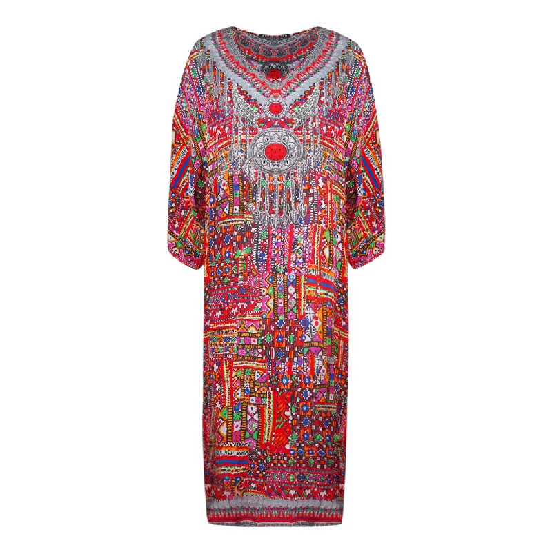 Inoa Banjara 12003 Red Fish Dress Earthy tone unclassified dresses