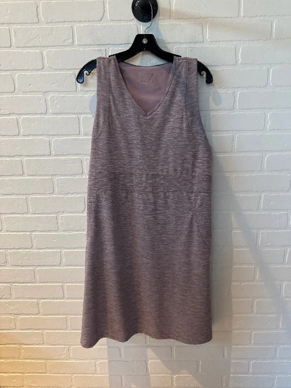 Athletic Dress By Mondetta In Purple, Size: Xl One-shoulder unclassified dresses