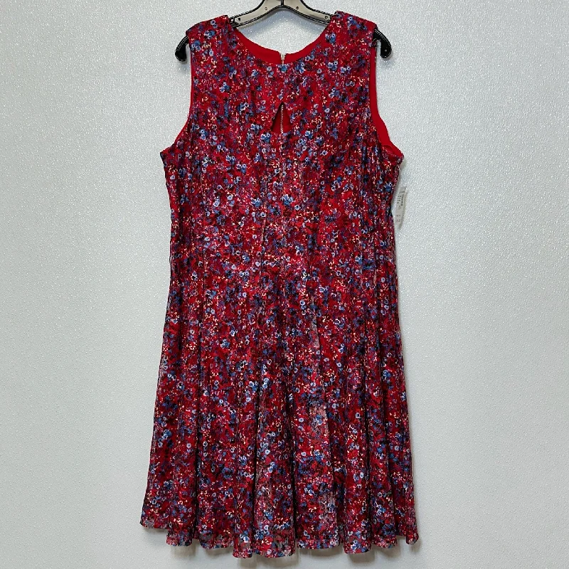 Dress Casual Short By Roz And Ali  Size: 18--Button-up Mini Skirt